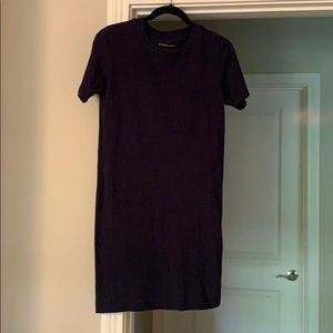 everlane navy t-shirt dress XXS